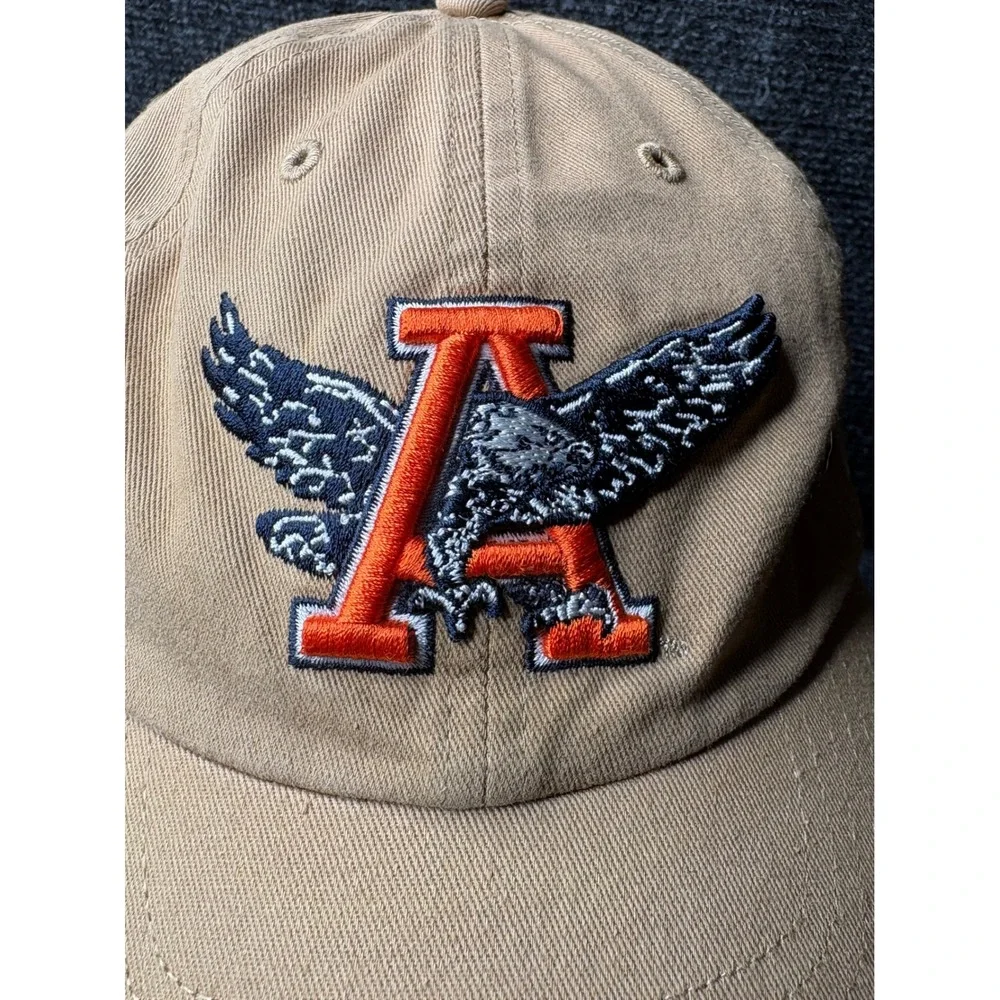 47 Brand Auburn Tigers Eagle Logo Khaki Adjustable Dad Hat OSFA‎ Mens Womens